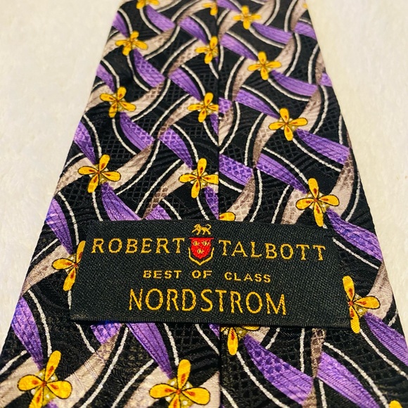 Brand New Stylish High Quality Tie By ROBERT TALBOTT for NORDSTROM - Picture 3 of 3